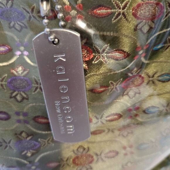 Kalencom KD Kicker&David Design green plastic coated bag. - Picture 6 of 10